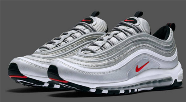 Women's Running weapon Air Max 97 Grey Shoes 011